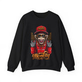 Funny Monkey Unisex Sweatshirt Design